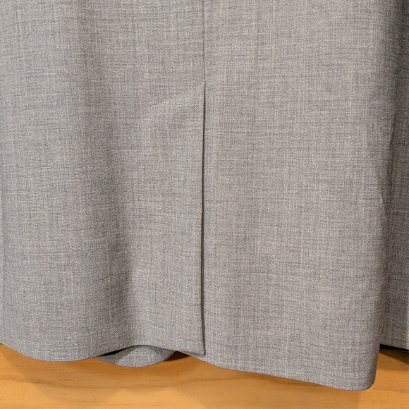 Talbots Women's Classic Gray Suit Jacket - Picture 8 of 13